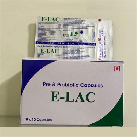 E-LAC Capsules Estrellas Life Sciences Pvt. Ltd.