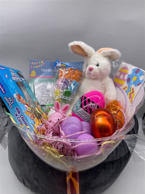 Kid's Easter Basket; Prefilled Easter Basket; Kids Candy Filled Easter ...