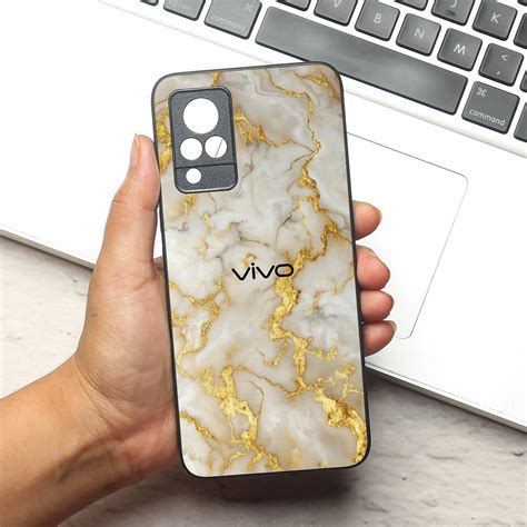 Gold Vein Glory metal back case for Vivo V21 – The Hatke