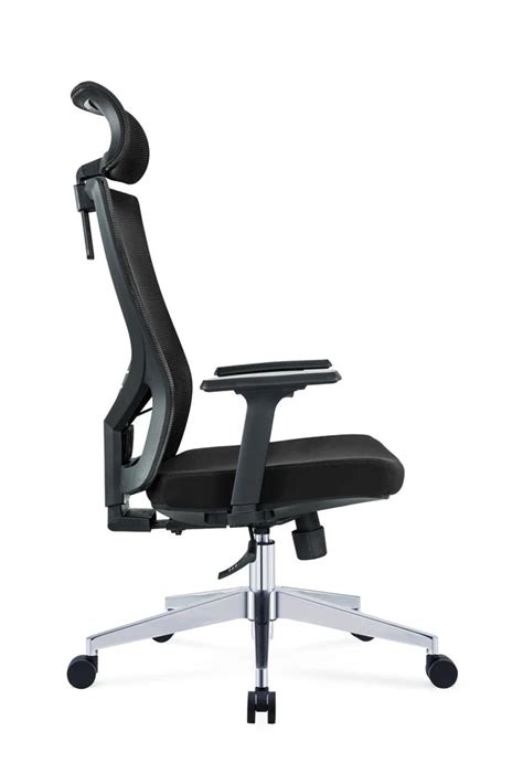 High Back Office Chair with Nylon Base