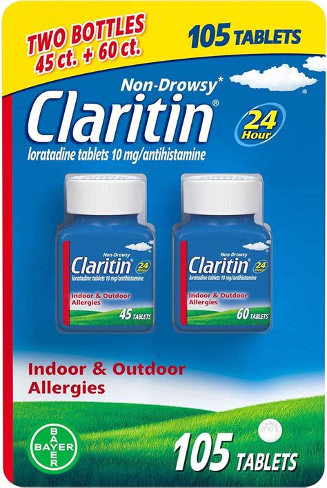 GEEGVV Claritin 10mg Non-drowsy 24hr Tablet Combo Pack - India | Ubuy