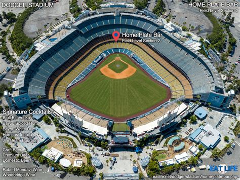 Home Plate Bar at Dodger Stadium