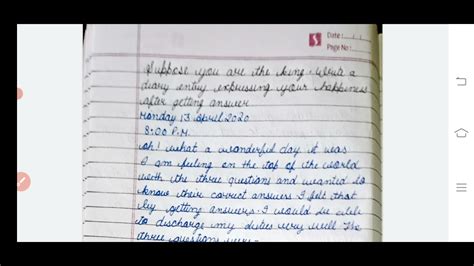 Image result for Class 8 Diary Writing
