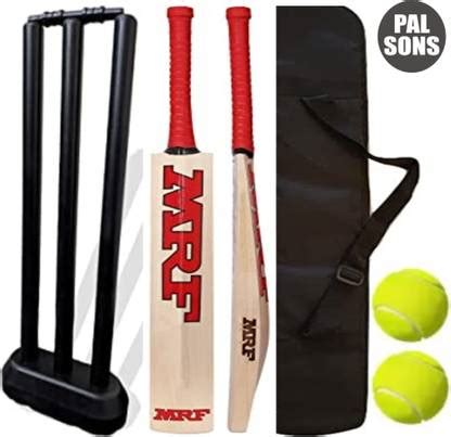 Palsons MRF Cricket Kit, Combo Cricket Set For Beginners (Age 8 Yr ...