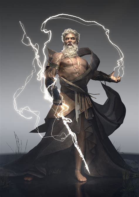 Zeus Digital Painting