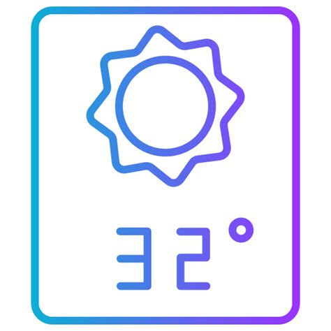 Weather forecast - Free weather icons