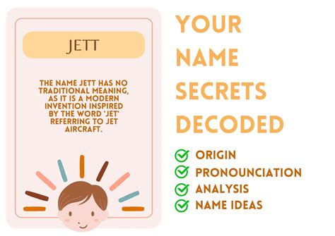 Jett - Boy Name Meaning and Pronunciation