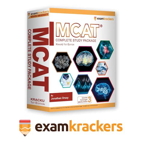 Examkrackers MCAT Complete Study Package, 12th Edition - Krack University (2025-2026): 7 MCAT ...