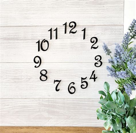 Image result for 1 Inch Clock Numbers