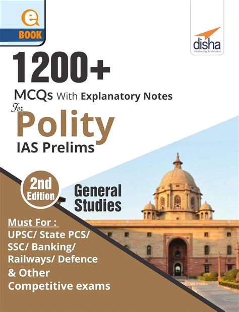 1200+ MCQs with Explanatory Notes For POLITY 2nd Edition eBook : Disha ...
