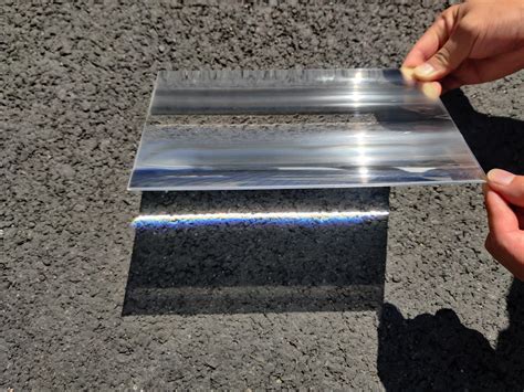 300x200mm Linear Fresnel Lens Focal Length 100mm For Solar Project ...