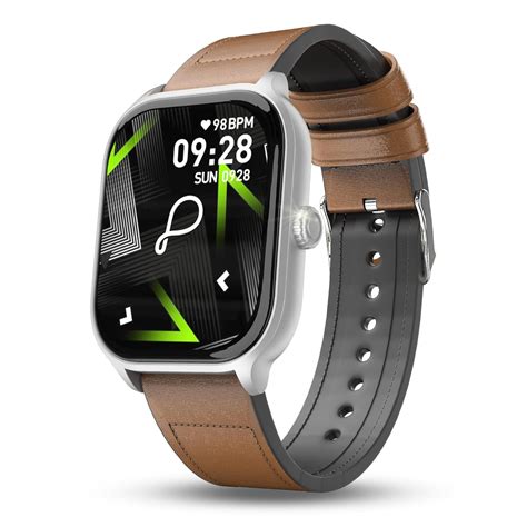 Pebble Edge 2.01" True HD Display, BT Calling, Heart Rate Monitoring ...