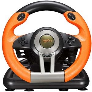 PXN V3II Racing Game Steering Wheel with Brake Pedal Motion Controller ...