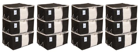 Kuber Industries 12 Piece Underbed Storage Organiser Set, Extra Large ...