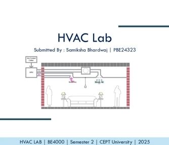 HVAC Lab | Portfolio | CEPT - Portfolio