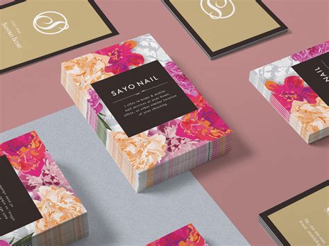 Nail Salon Business Cards 的图像结果