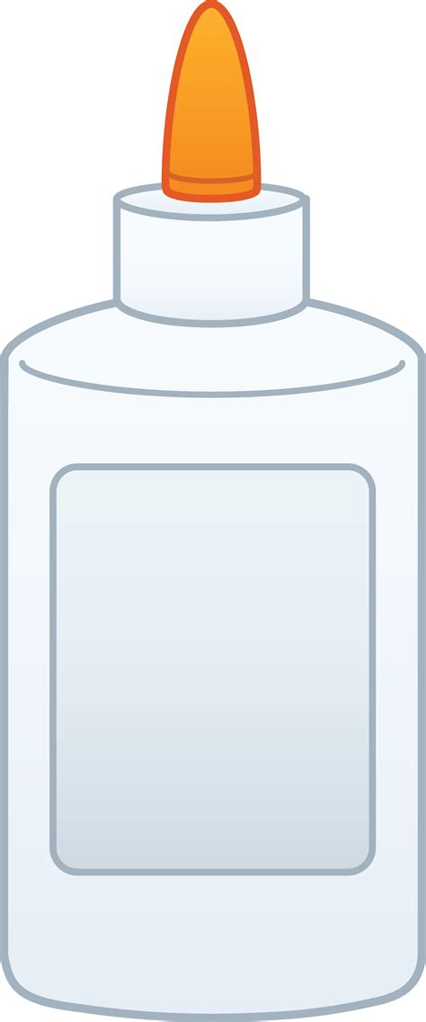 Bottle of Glue Clipart - Free Clip Art
