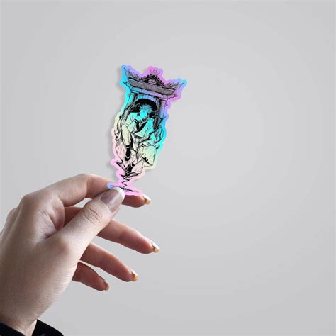 Sukuna Shrine Holographic Stickers