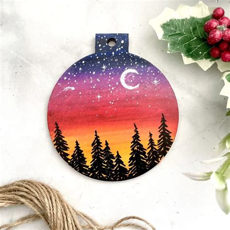 Painted Christmas Ornaments