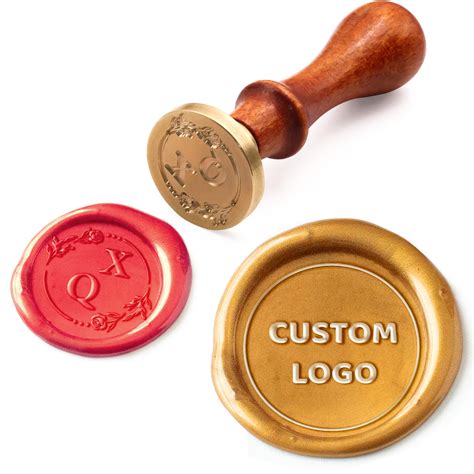 Personalized Wax Seal Stamp, Custom Wax Seal Stamp Kit with Letter Logo ...