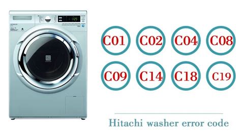 Hitachi Washing Machine F8 Error Code 的图像结果
