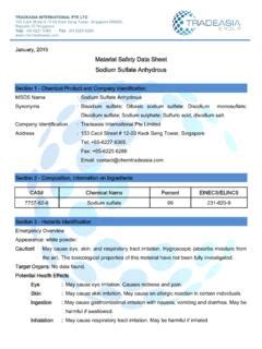 Material Safety Data Sheet Sodium Sulfate Anhydrous / material-safety ...