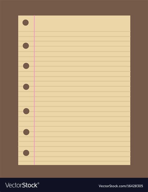 Image result for Notebook Paper Vector