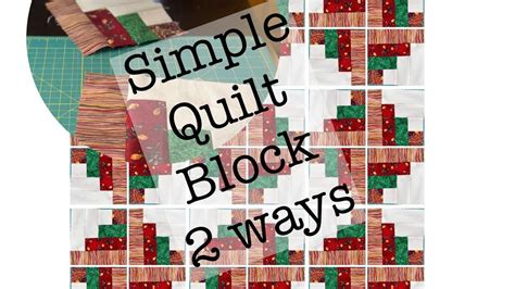 Image result for Simple Quilt Block Tutorials