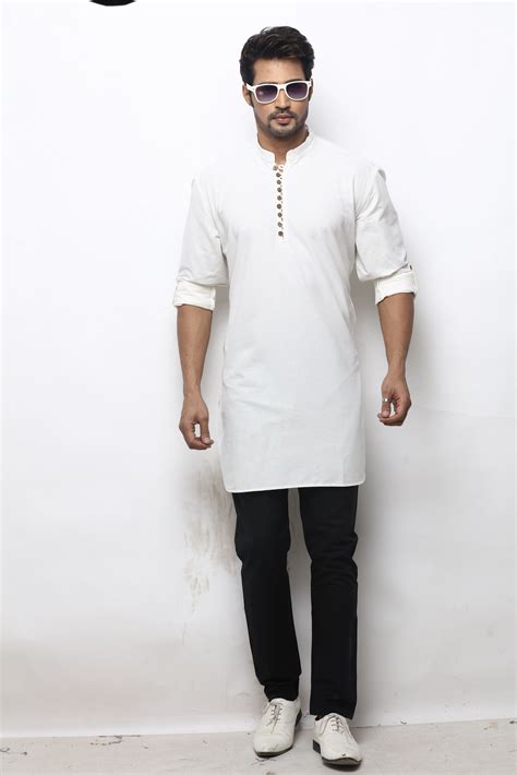 White Colour Kurta With Bottom(MC-MKUC_GKL-BACKUP) – Carron Clothing