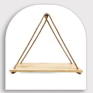 VAH- Kya Bat Hai !! Hanging Shelf, Wooden Shelves, Wall Rack Shelf for ...