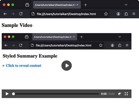 Image result for HTML Video Tag Example
