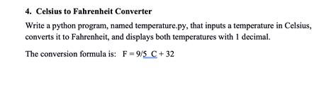 Image result for Python Celsius to Fahrenheit Temperature Converter