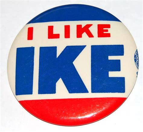 I Like Ike Pin