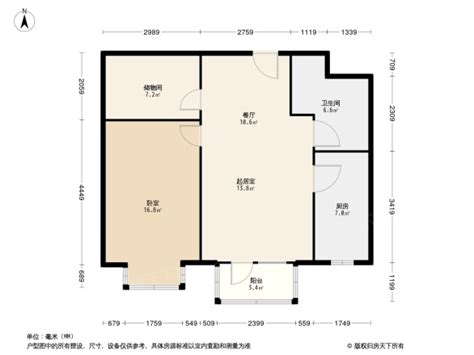 金隅七零九零 南北通透三居室 高楼层采光好_北京通州临河里金隅七零九零二手房(北京链家)