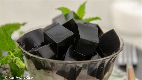 Grass Jelly Dessert