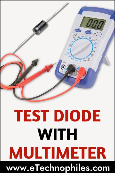 Image result for Testing a Diode with Multimeter