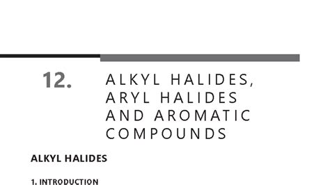 IIT Main Chemistry: Alkyl Halides, Aryl Halides & Aromatic Compounds ...