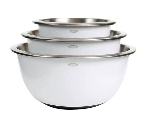 OXO Stainless Steel Mixing Bowls with Stackable Design | Abt