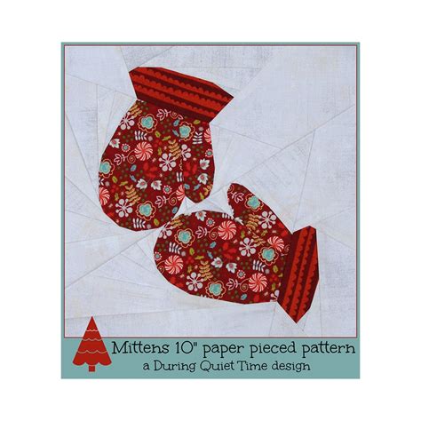Image result for Paper Mitten Pattern