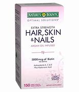 Image result for Optimal Solutions Hair, Skin & Nails - Extra Strength 150 Sgels