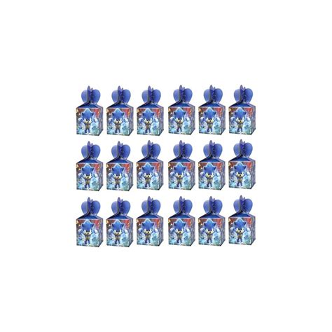 Sonic Candy Boxes Hedgehog Decorations And Treat Boxes For Kids ...