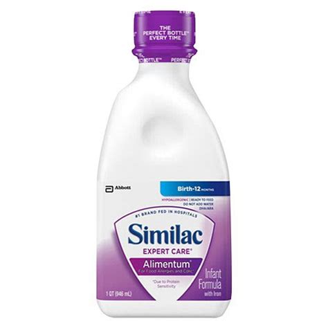 Abbott 57512 - Infant Formula Similac® Alimentum® 32 oz. Bottle Liquid ...
