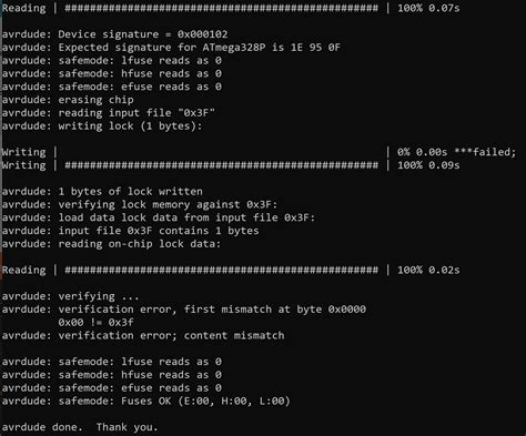 Image result for Invalid Device Signature Arduino Bootloader