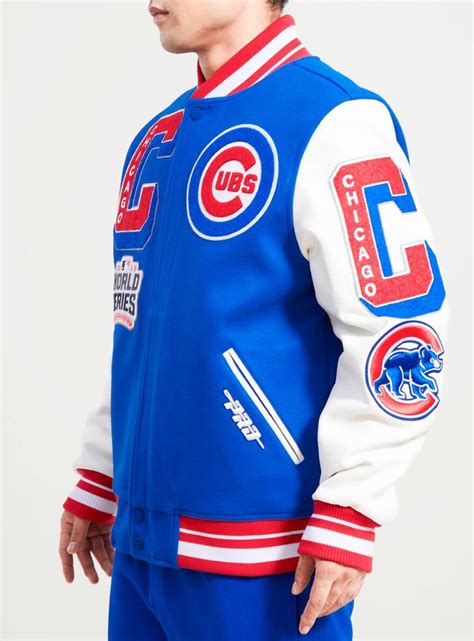 Pro Standard Jacket - Logo Mashup Varsity - Chicago Cubs - Royal Blue ...