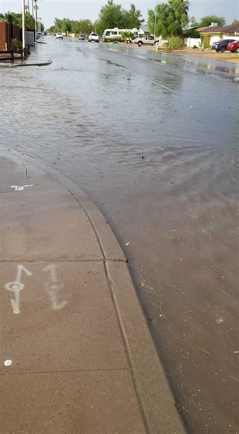 October 18, 2015 - Damaging Winds and Hail across Glendale
