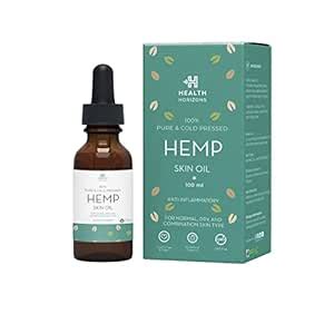 Buy Health Horizons 100% Cold Pressed Hemp Seed Oil for Skin ...