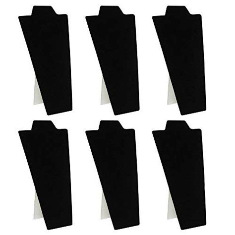 MOOCA 6 Pieces Black Velvet Cover MDF Wood with Sturdy Cardboard Easel ...