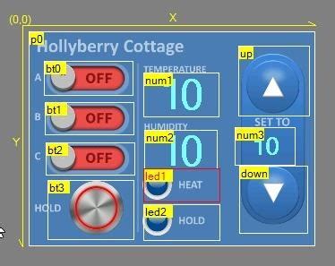 Image result for Nextion Button Example