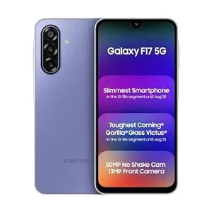 Samsung Galaxy F17 (Violet Pop, 6GB RAM, 128GB Storage)| 6.7" FHD+ ...