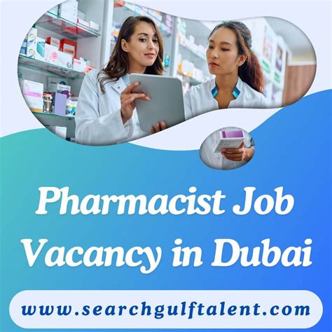 Exciting Pharmacist Job Vacancy in Dubai Today